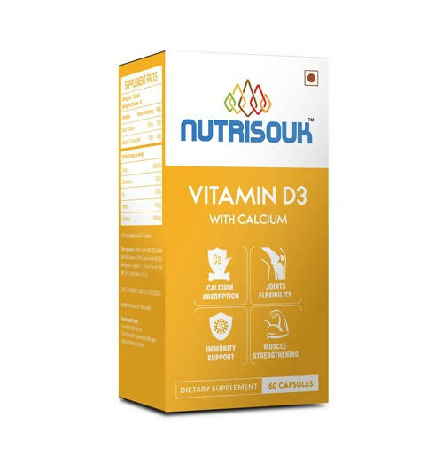 Nutrisouk Vitamin D3 Capsules - Distacart