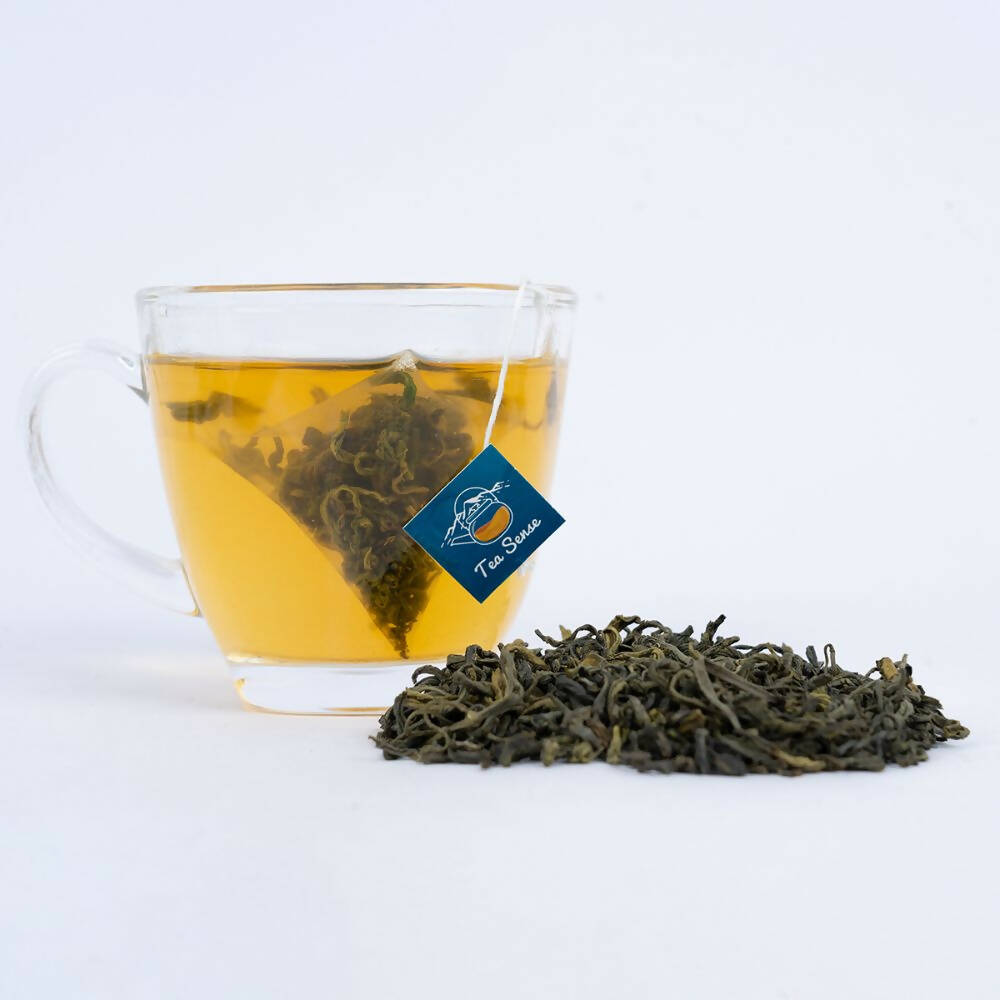 Tea Sense Classic Green Tea Bags Box - Distacart