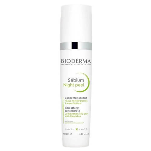 Bioderma Sebium Night Peel Smoothing Concentrate Cream - Distacart