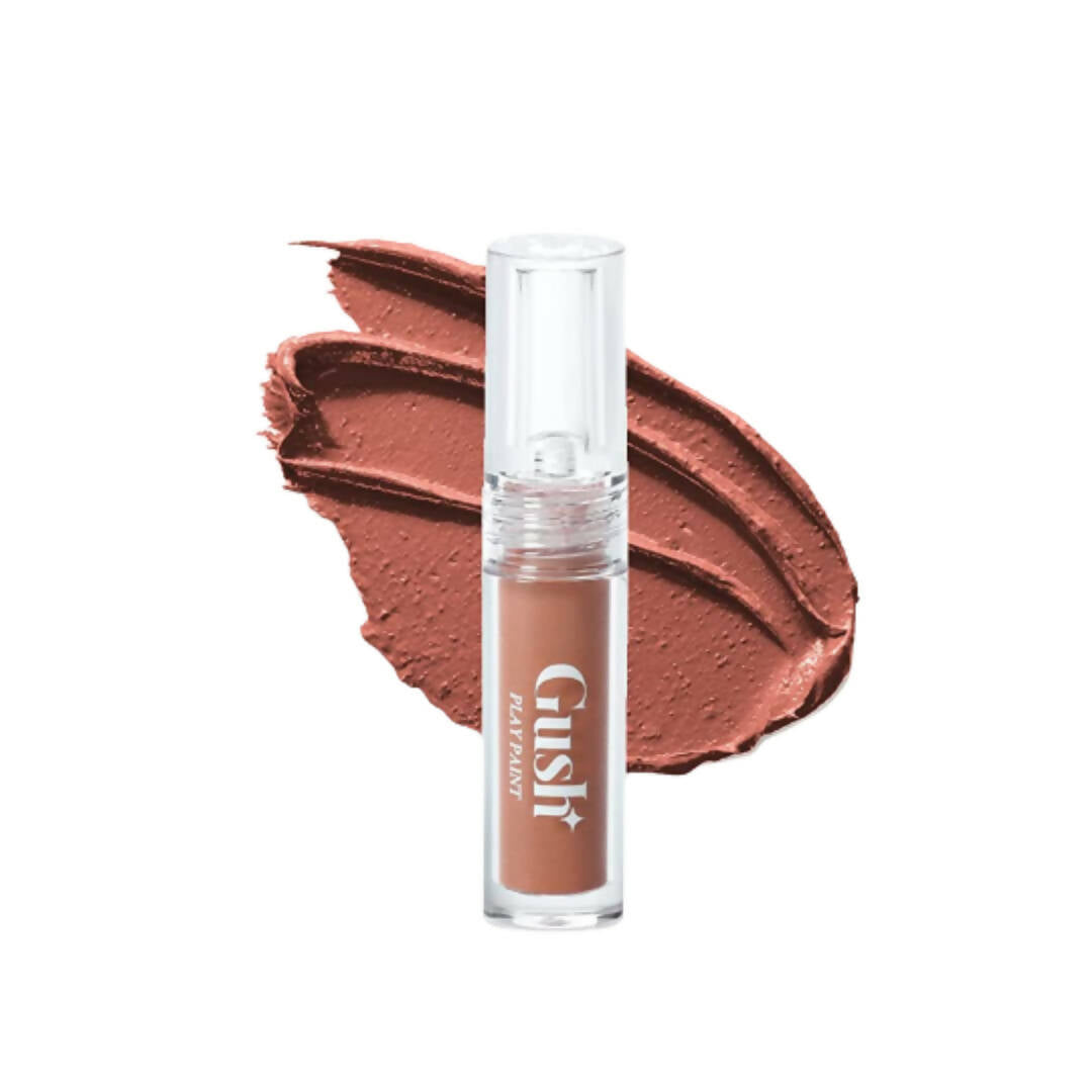Gush Beauty Play Paint Airy Fluid Lipstick - Brown Nude - Distacart