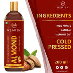 Thumbnail for Newish Pure & Natural Sweet Almond Oil for Hair & Skin - Distacart