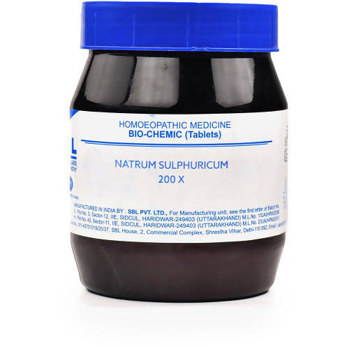 SBL Homeopathy Natrum Sulphuricum Biochemic Tablets