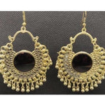 Thumbnail for Oxidized Gold Color Earrings German Silver Traditional Drops And Danglers