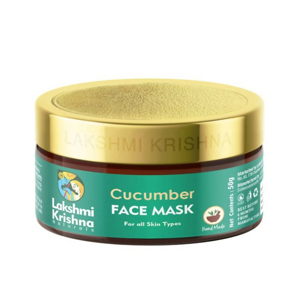 Lakshmi Krishna Naturals Cucumber Face Mask - Distacart