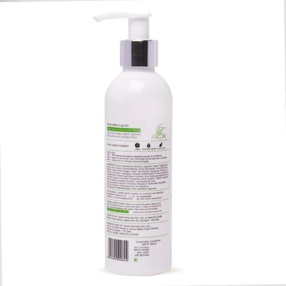 OZiva Bioactive Apple Cider Vinegar Matcha90 Conditioner - Distacart