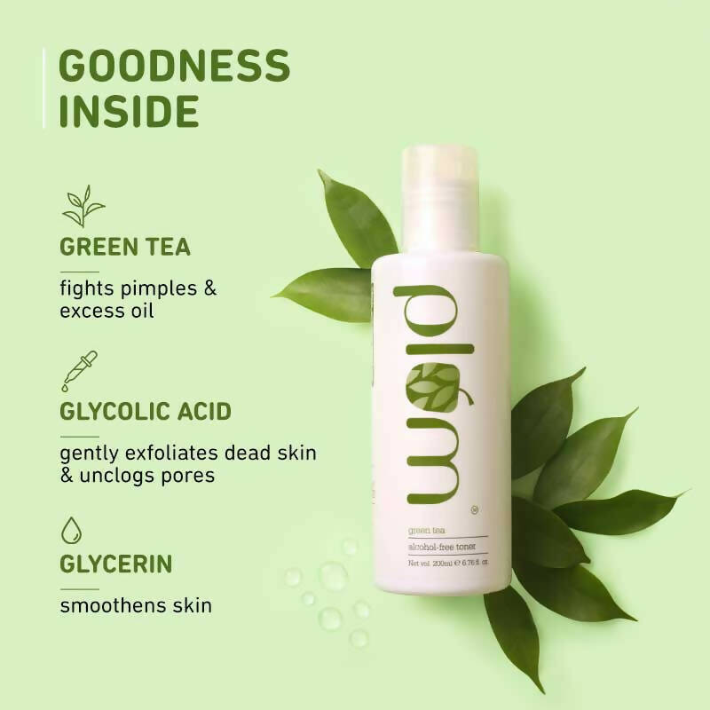 Plum Green Tea Alcohol-Free Toner - Distacart