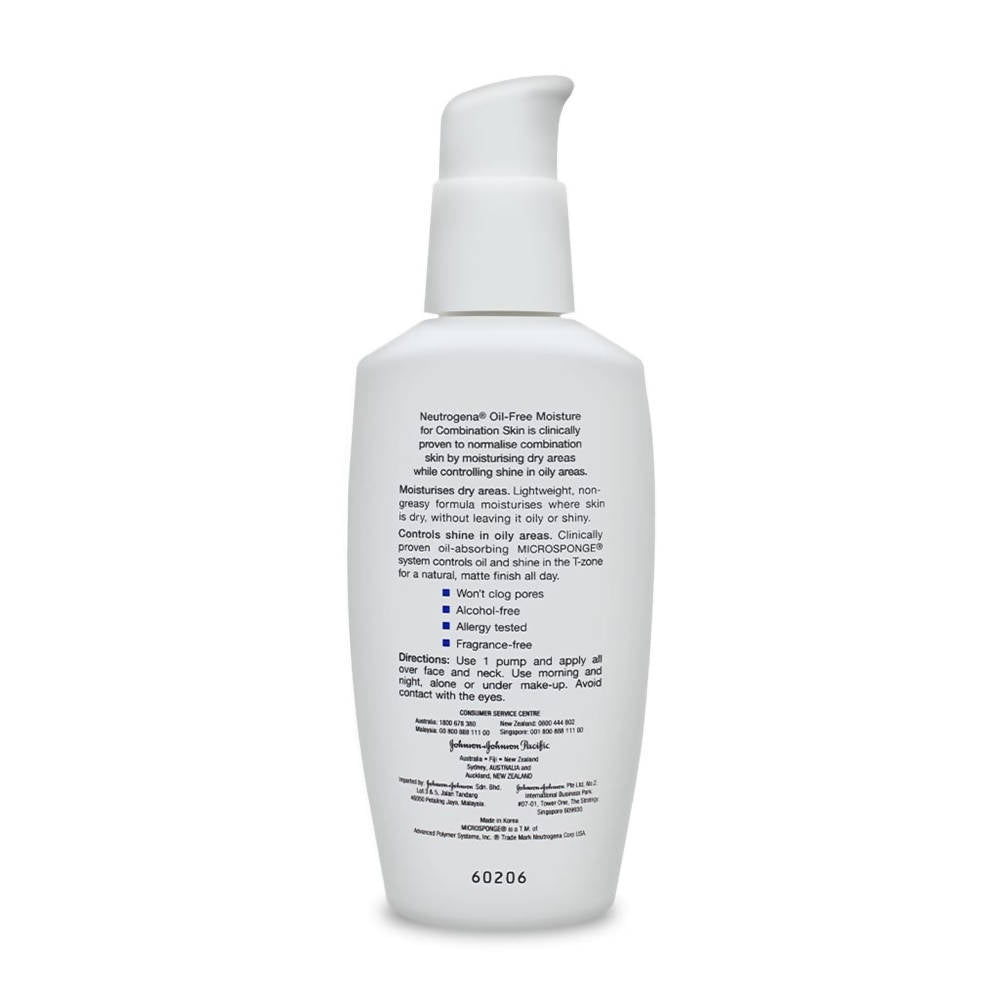 Neutrogena Oil-Free Moisture for Combination Skin - Distacart
