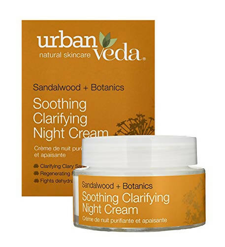 Urban Veda Soothing Clarifying Night Cream - Distacart
