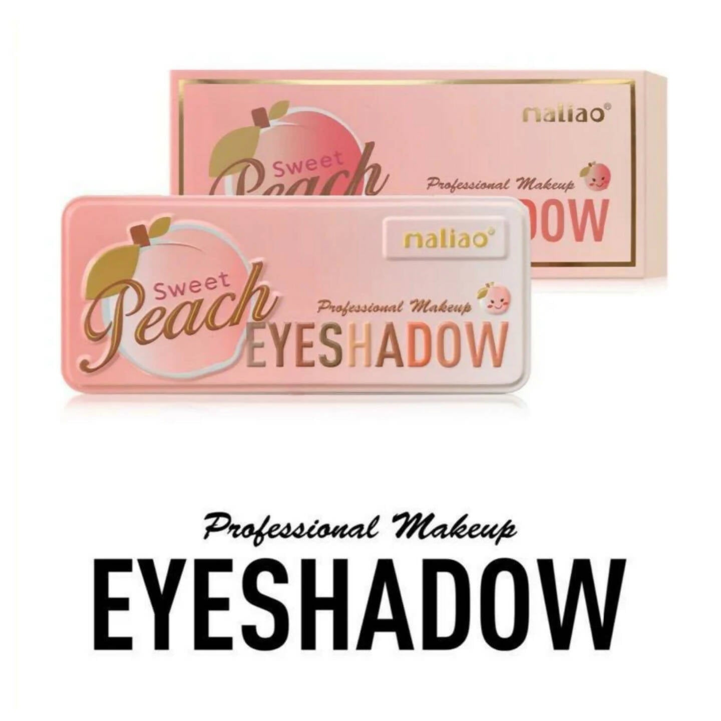 Maliao Professional Sweet Peach Eyeshadow Palette - Distacart