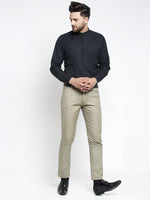 Thumbnail for Jainish Men's Green Formal Trousers ( FGP 260Pista ) - Distacart