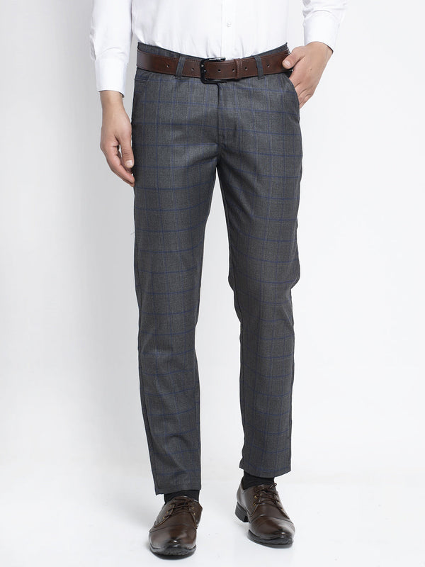 Jainish Men's Black Formal Trousers ( FGP 261Black ) - Distacart