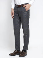Thumbnail for Jainish Men's Black Formal Trousers ( FGP 261Black ) - Distacart