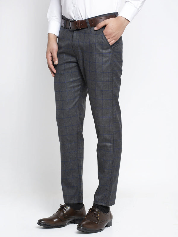 Jainish Men's Black Formal Trousers ( FGP 261Black ) - Distacart