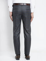Thumbnail for Jainish Men's Black Formal Trousers ( FGP 261Black ) - Distacart