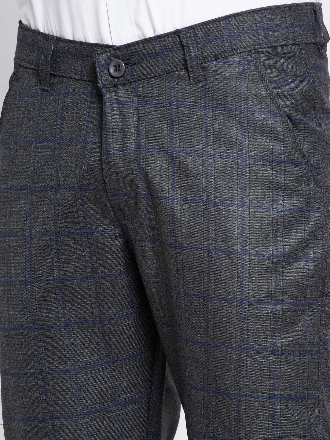 Jainish Men's Black Formal Trousers ( FGP 261Black ) - Distacart
