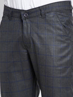 Thumbnail for Jainish Men's Black Formal Trousers ( FGP 261Black ) - Distacart