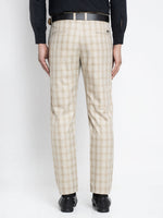 Thumbnail for Jainish Men's Cream Formal Trousers ( FGP 261Cream ) - Distacart