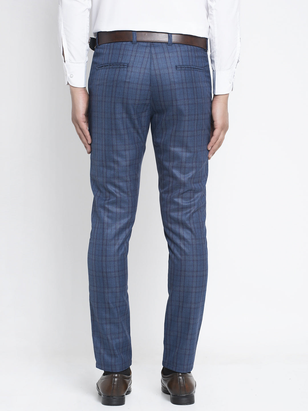 Jainish Men's Navy Formal Trousers ( FGP 261Navy ) - Distacart