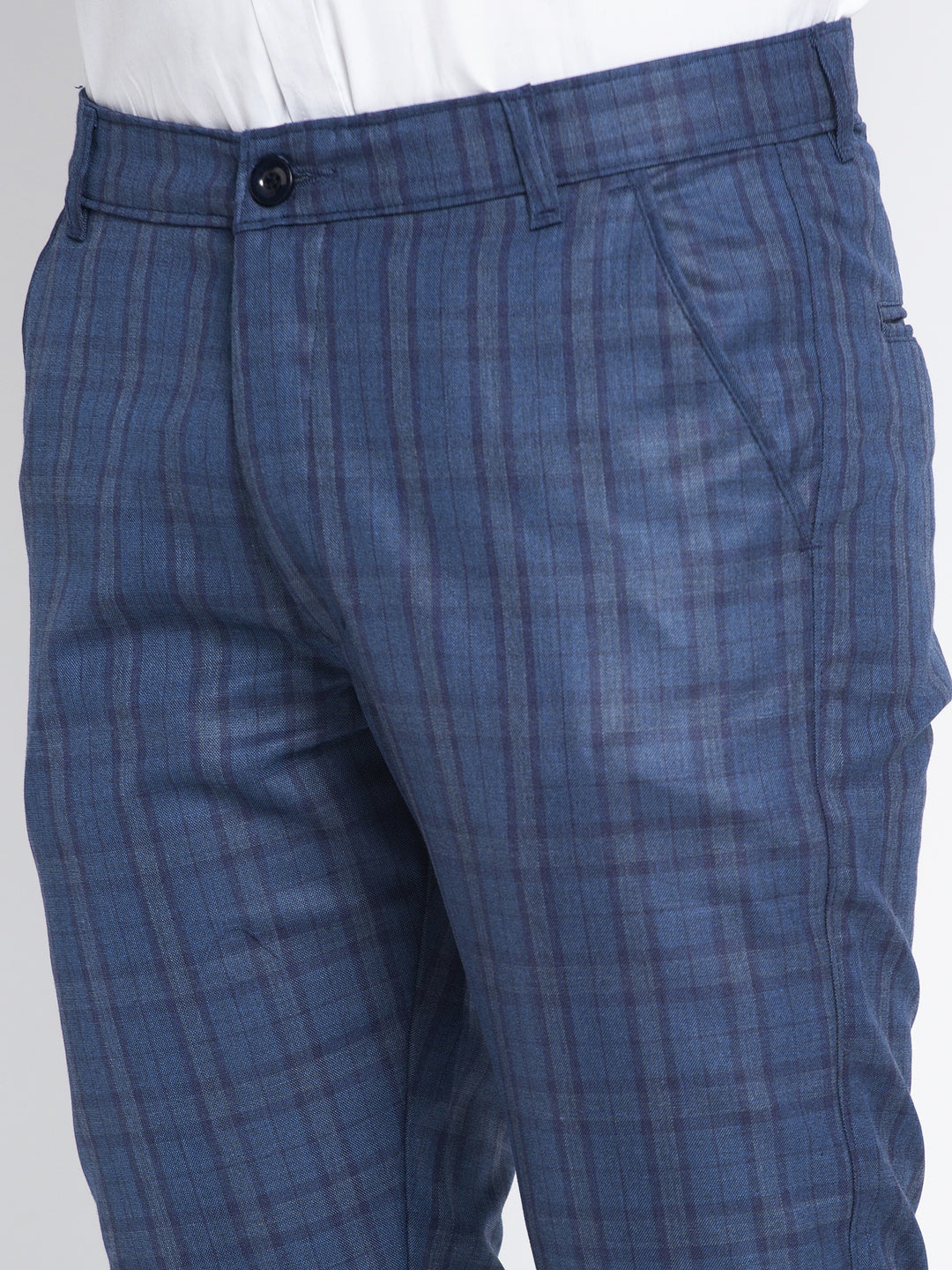 Jainish Men's Navy Formal Trousers ( FGP 261Navy ) - Distacart