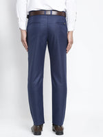 Thumbnail for Jainish Men's Blue Formal Trousers ( FGP 262Blue ) - Distacart