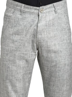 Thumbnail for Jainish Men's Grey Cotton Solid Formal Trousers ( FGP 268Grey ) - Distacart