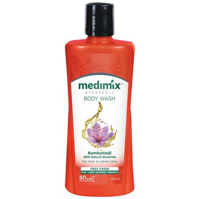Medimix Ayurvedic Kumkumadi Body Wash - Distacart