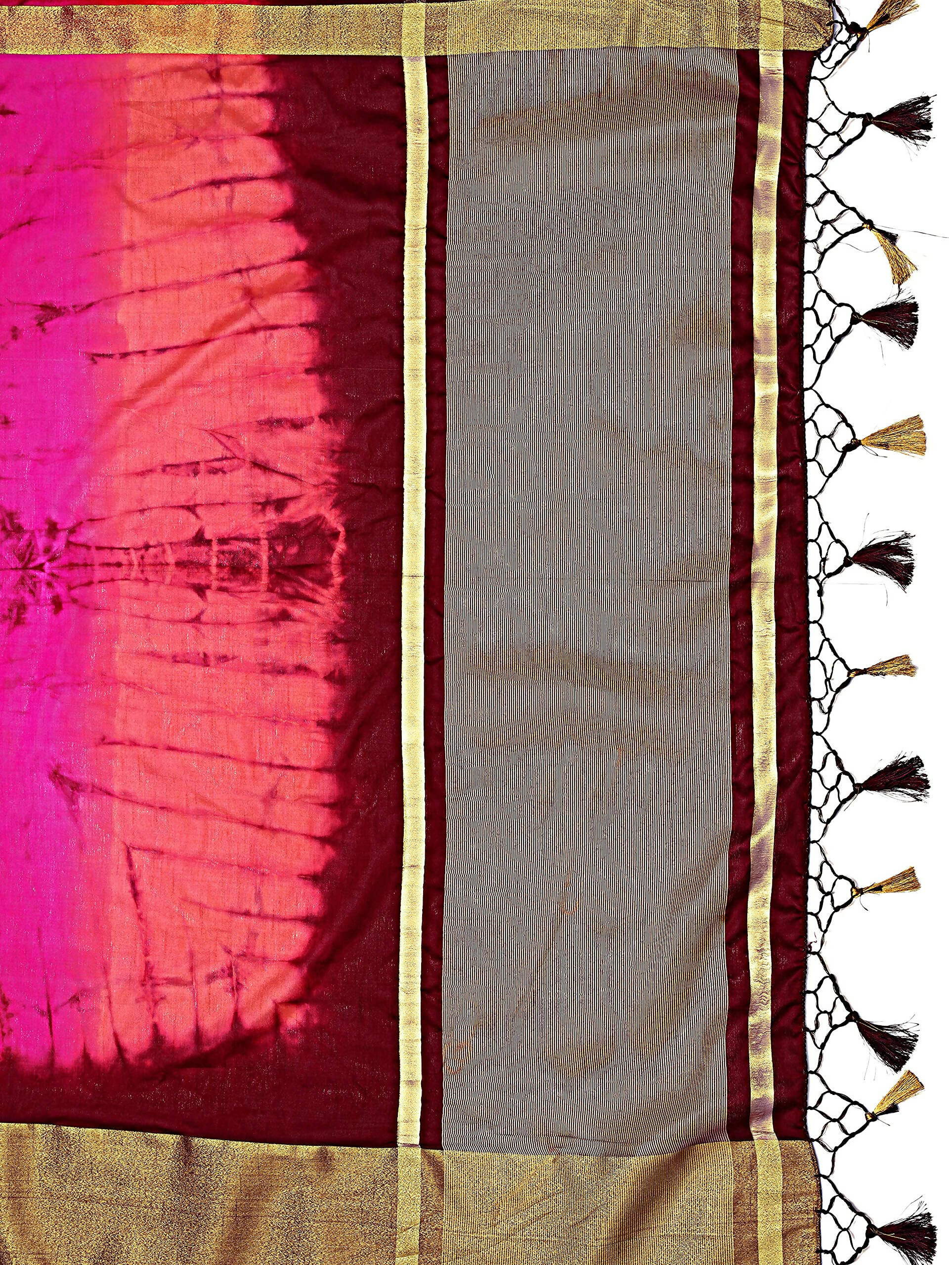 Mimosa Women's Banarasi Silk Multicolor Saree - Distacart