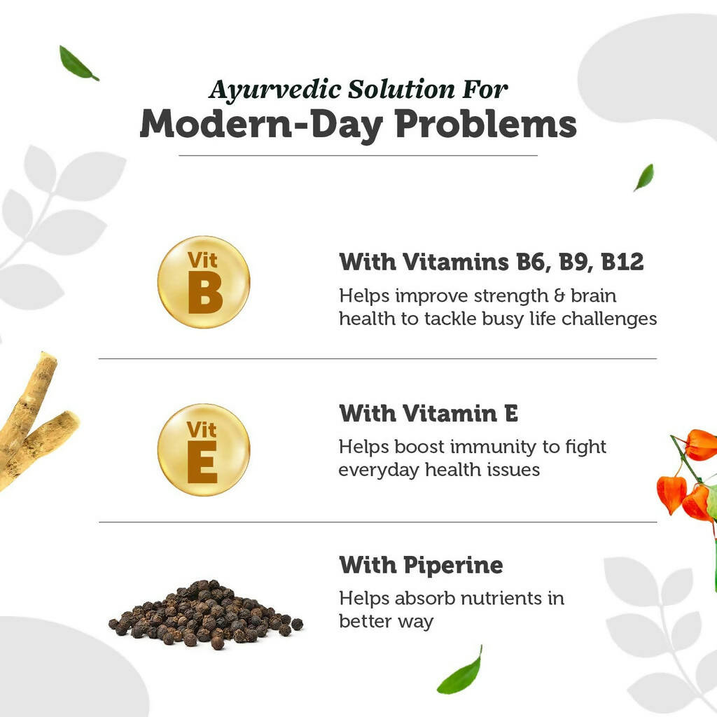 Neuherbs Ashwagandha 1000 Plus Tablets with Vitamins - Distacart