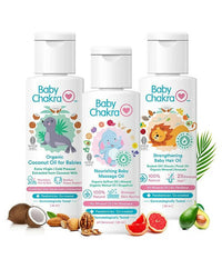 Thumbnail for BabyChakra Massage Oil Hair Oil & Coconut Oil Combo - Distacart
