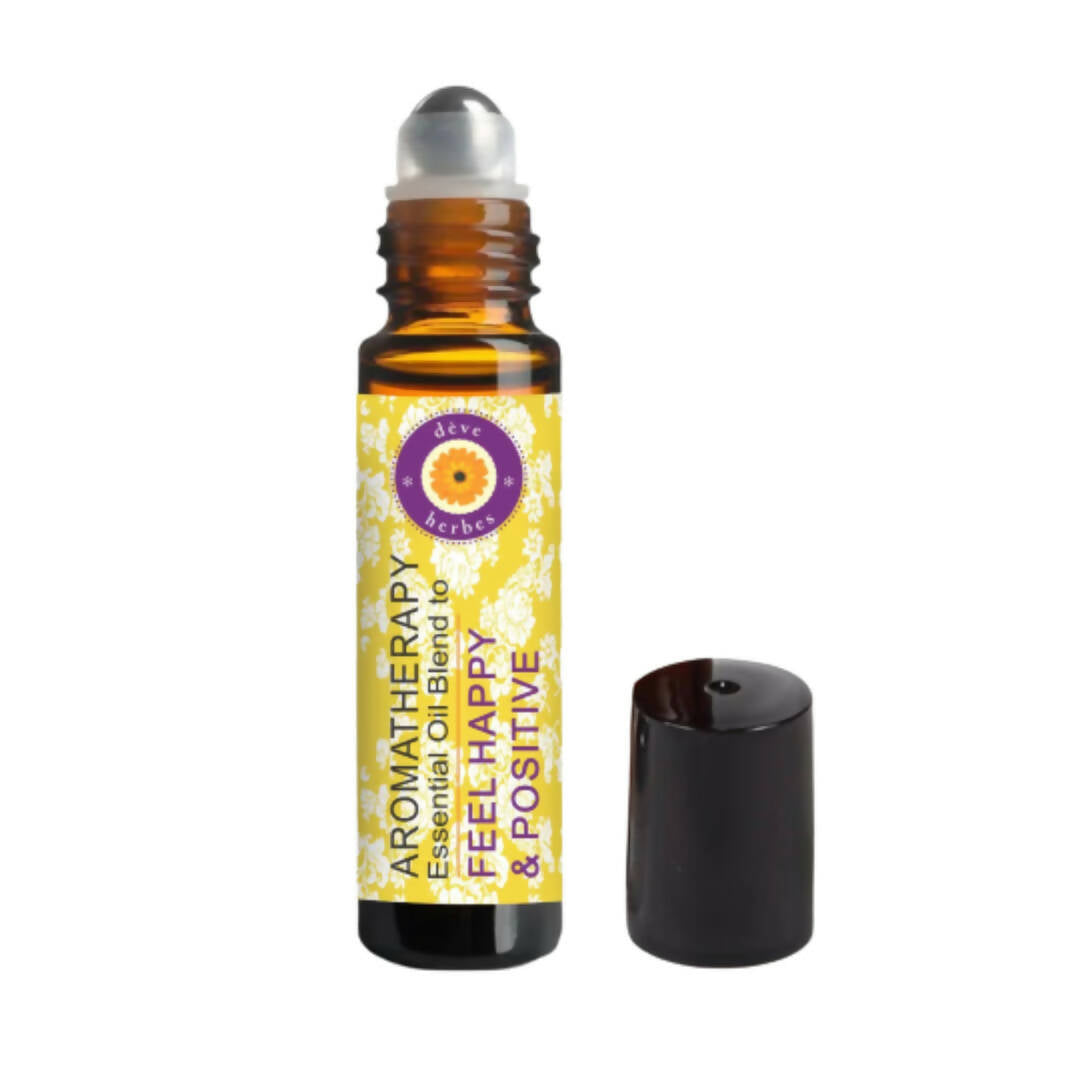 Deve Herbes Feel Happy & Positive Aromatherapy Essential Oil - Distacart