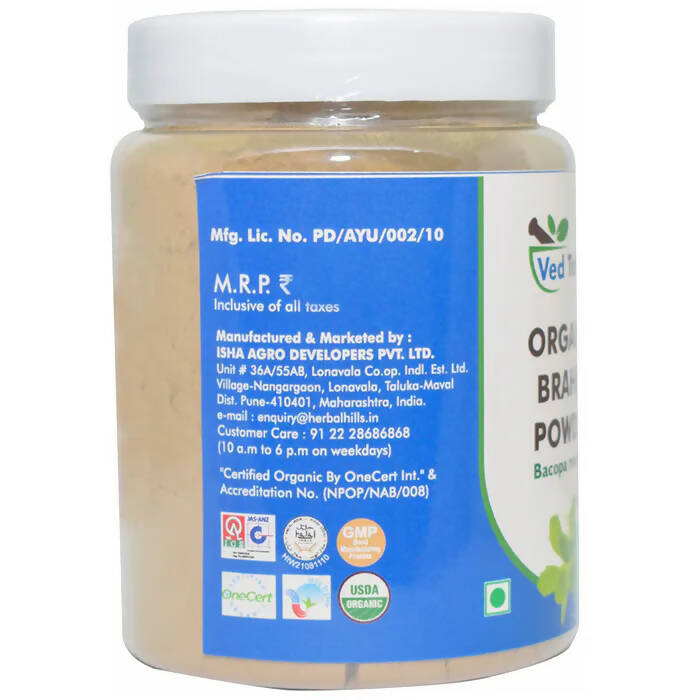Ved Tattva Organic Brahmi Powder - Distacart