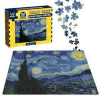 Thumbnail for Webby Wooden Starry Night Painting Jigsaw Puzzle-1000 Pcs - Distacart