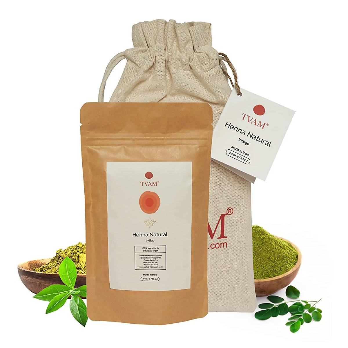 Tvam Henna Natural Hair Colour - Distacart