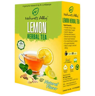 Natures Ally Lemon Herbal Tea - Distacart