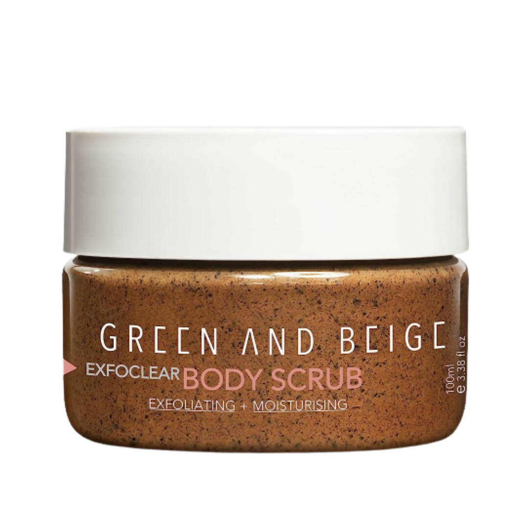 Green And Beige Exfoclear Body Scrub - Distacart