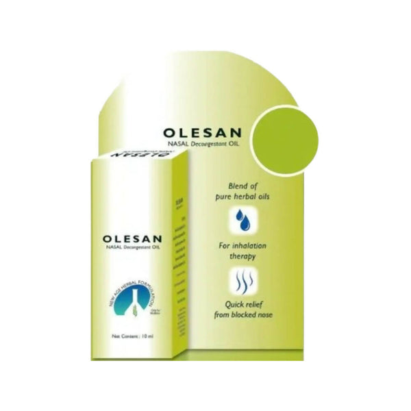 Sun Pharma Olesan Nasal Decongestant Oil - Distacart