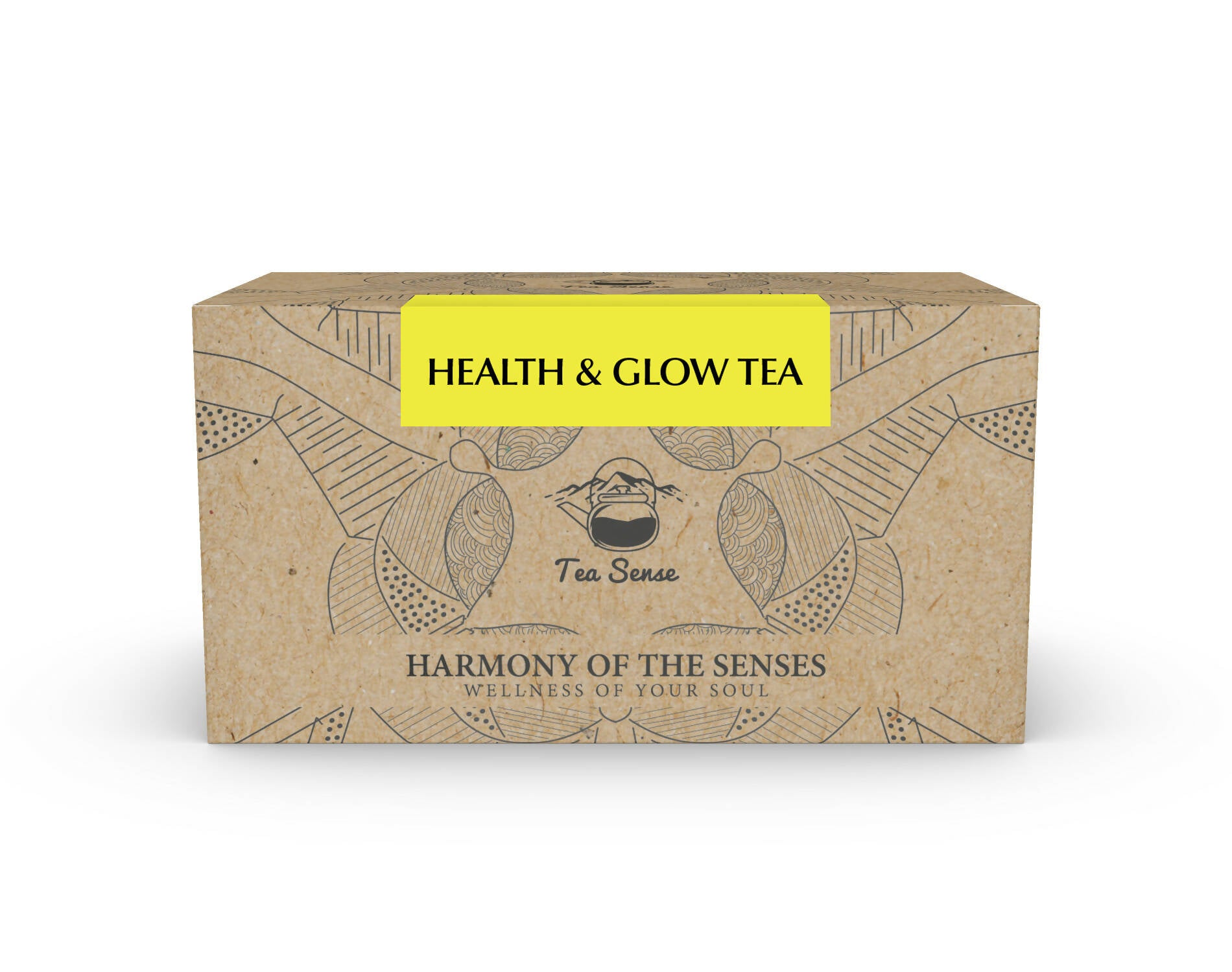 Tea Sense Health & Glow Tea Bags Box - Distacart