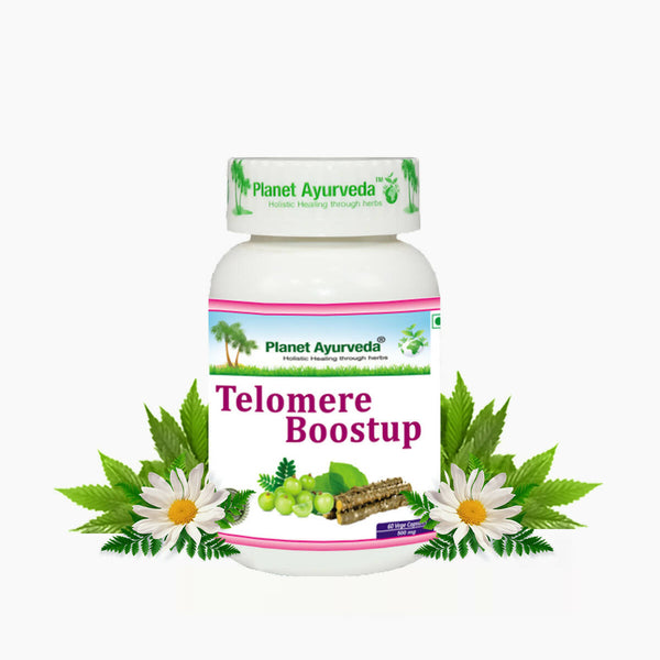Planet Ayurveda Telomere Boostup Capsules - Distacart
