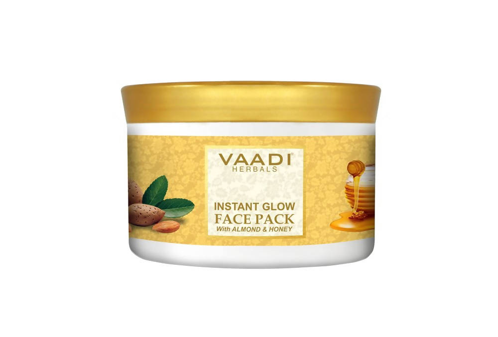 Vaadi Herbals Instaglow Almond And Honey Face Pack - Distacart