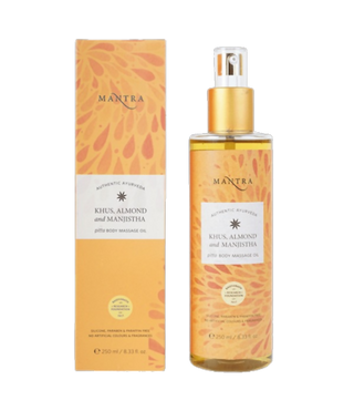 Mantra Herbal Khus, Almond and Manjistha Pitta Body Massage Oil - Distacart