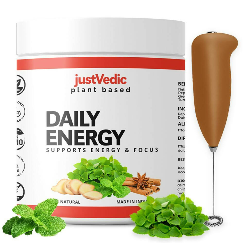 Justvedic Daily Energy Drink Mix - Distacart