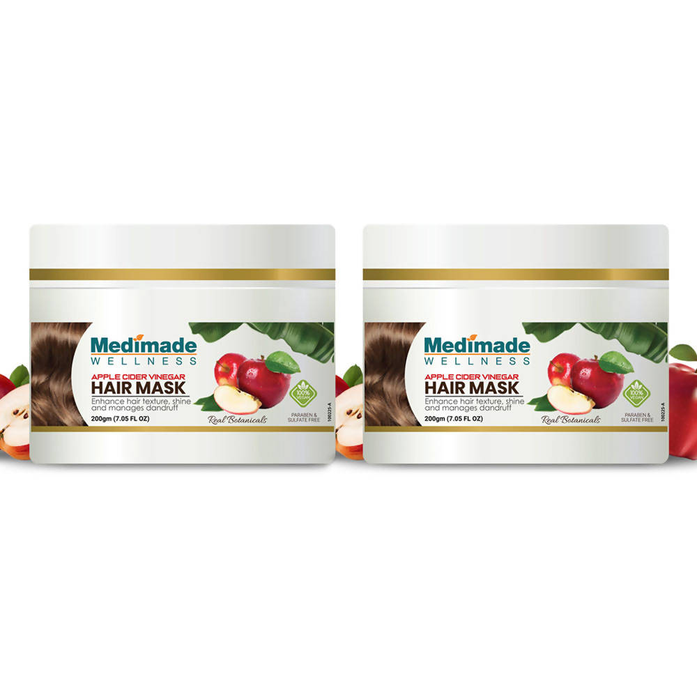 Medimade Wellness Apple Cider Vinegar Hair Mask - Distacart