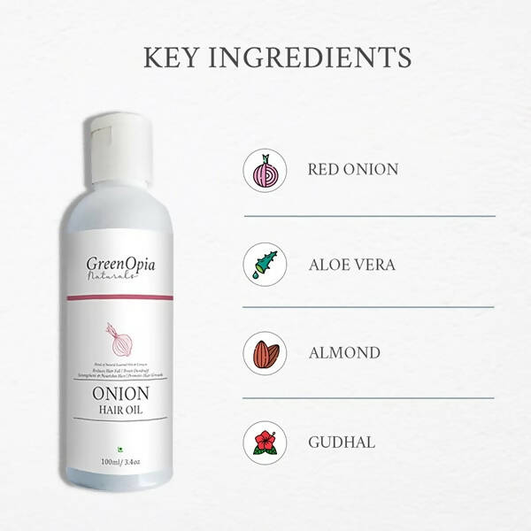 GreenOpia Naturals Onion Hair Oil - Distacart