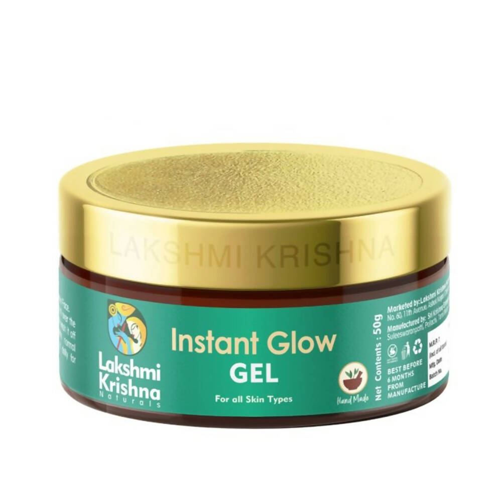 Lakshmi Krishna Naturals Instant Glow Gel - Distacart