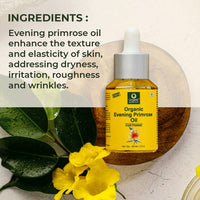 Thumbnail for Organic Harvest Cold Pressed Organic Evening Primrose Oil ingredients