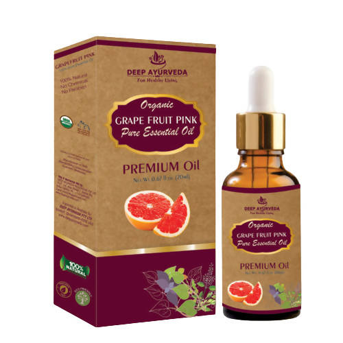 Deep Ayurveda Grape Fruit Pure Essential Oil Pink - Distacart