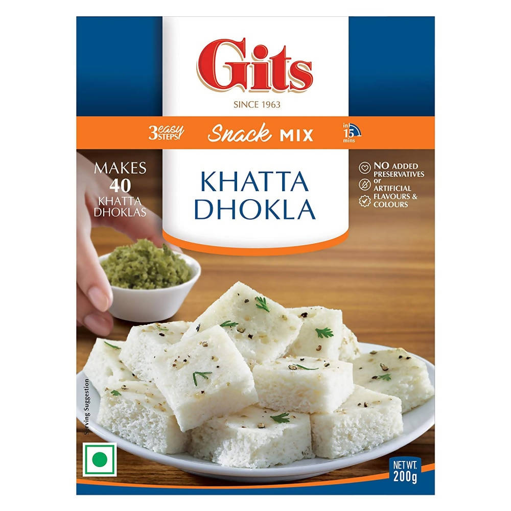 Gits Khatta Dhokla Snack Mix - Distacart