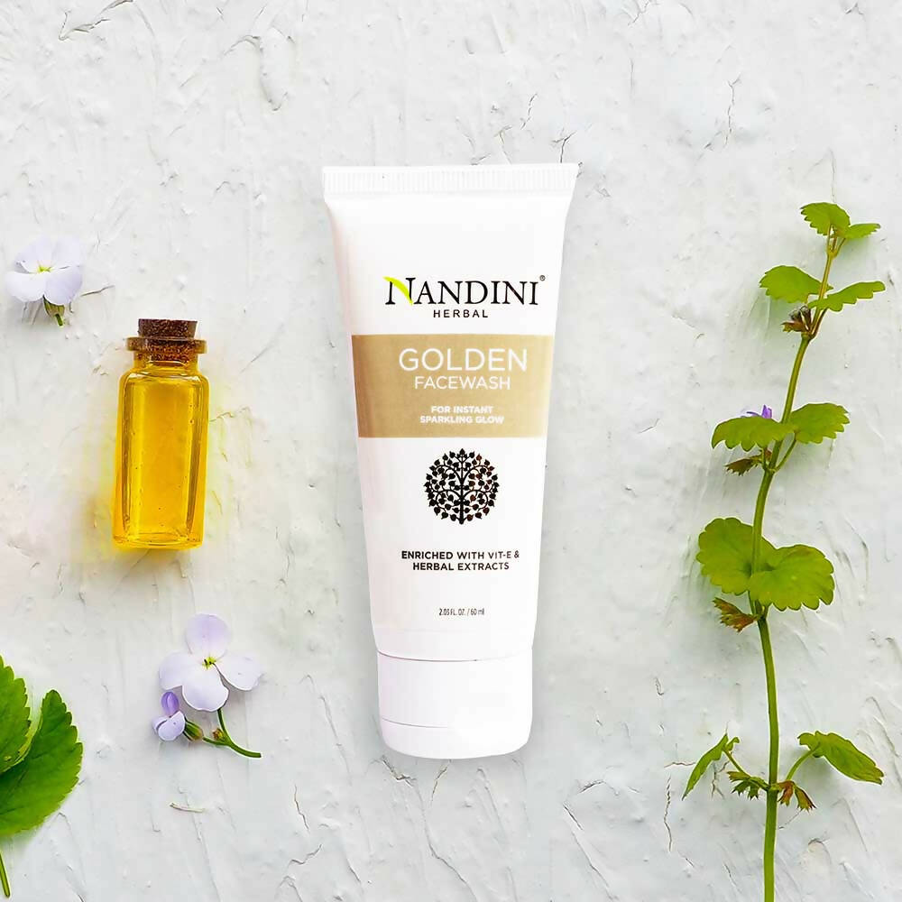 Nandini Herbal Golden Face Wash - Distacart