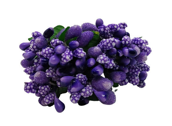 Blue Artificial Flower Pollens