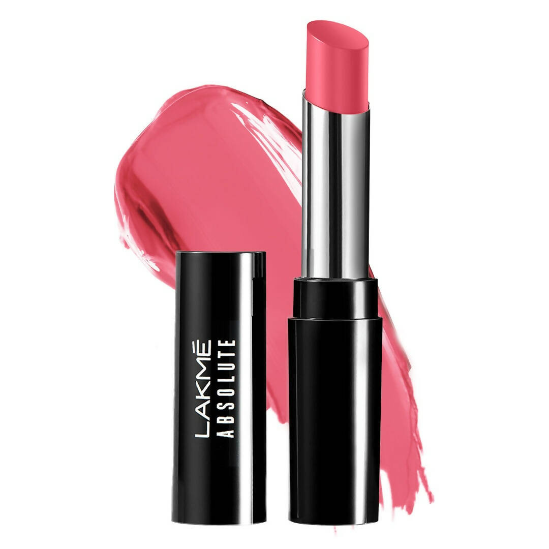 Lakme Absolute Skin Dew Satin Lipstick - 201 Pink Party - Distacart